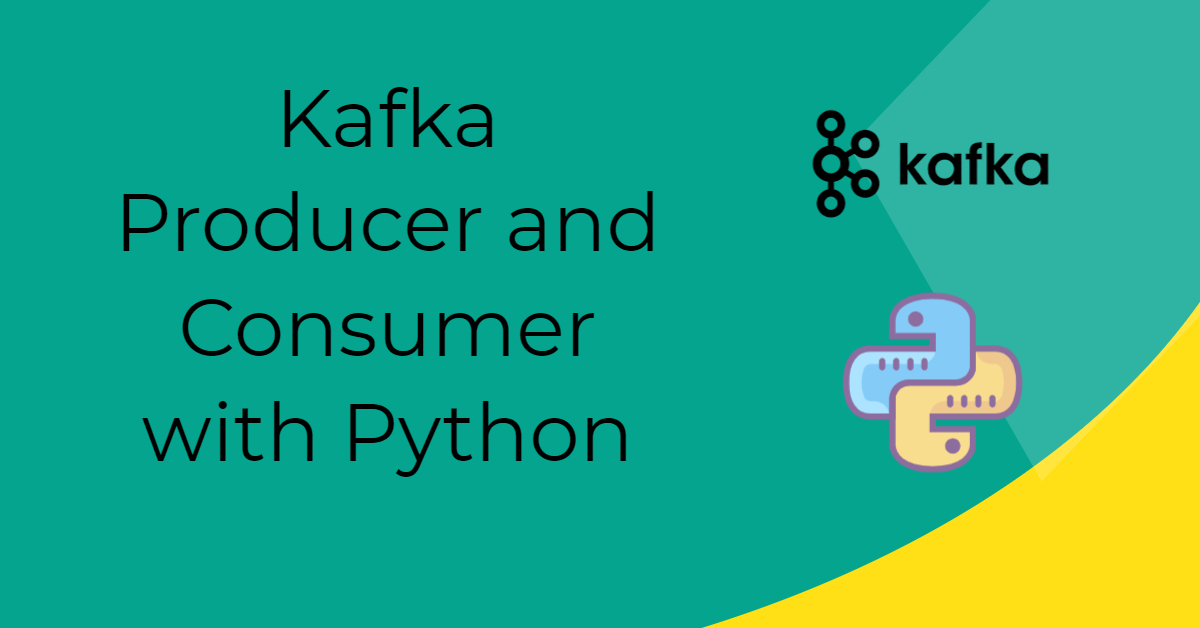 Kafka producer and consumer in Python