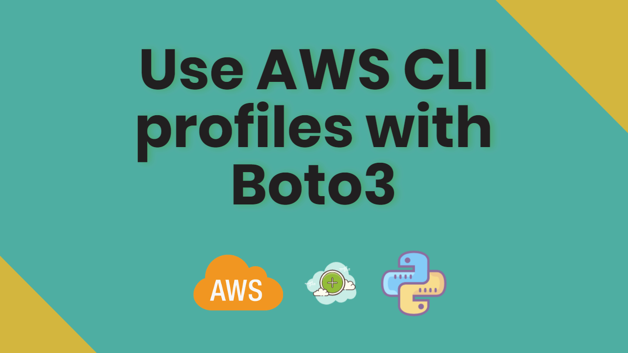 AWS CLI profiles with Boto3