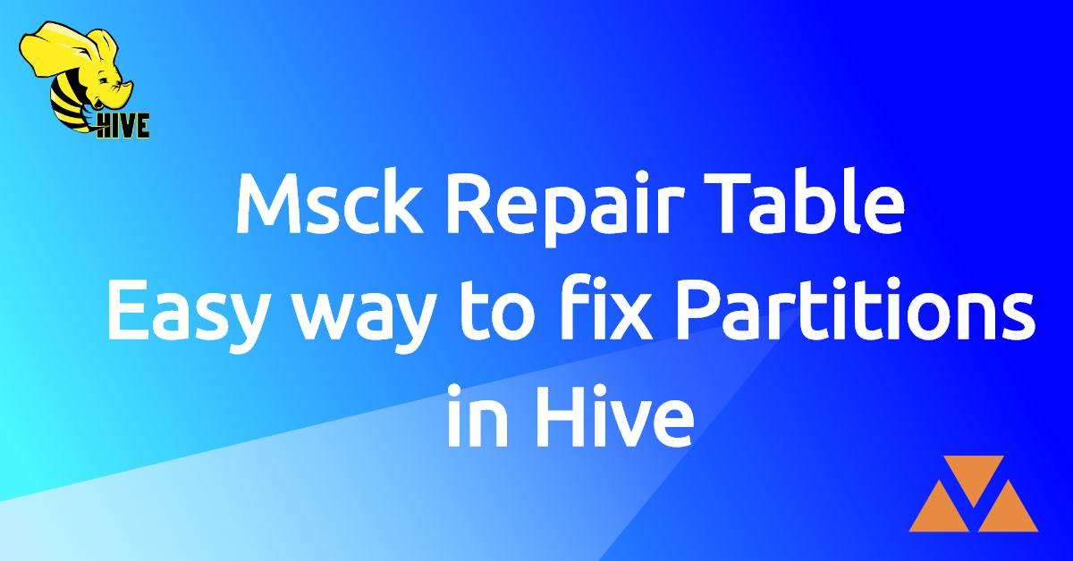 msck repair hive