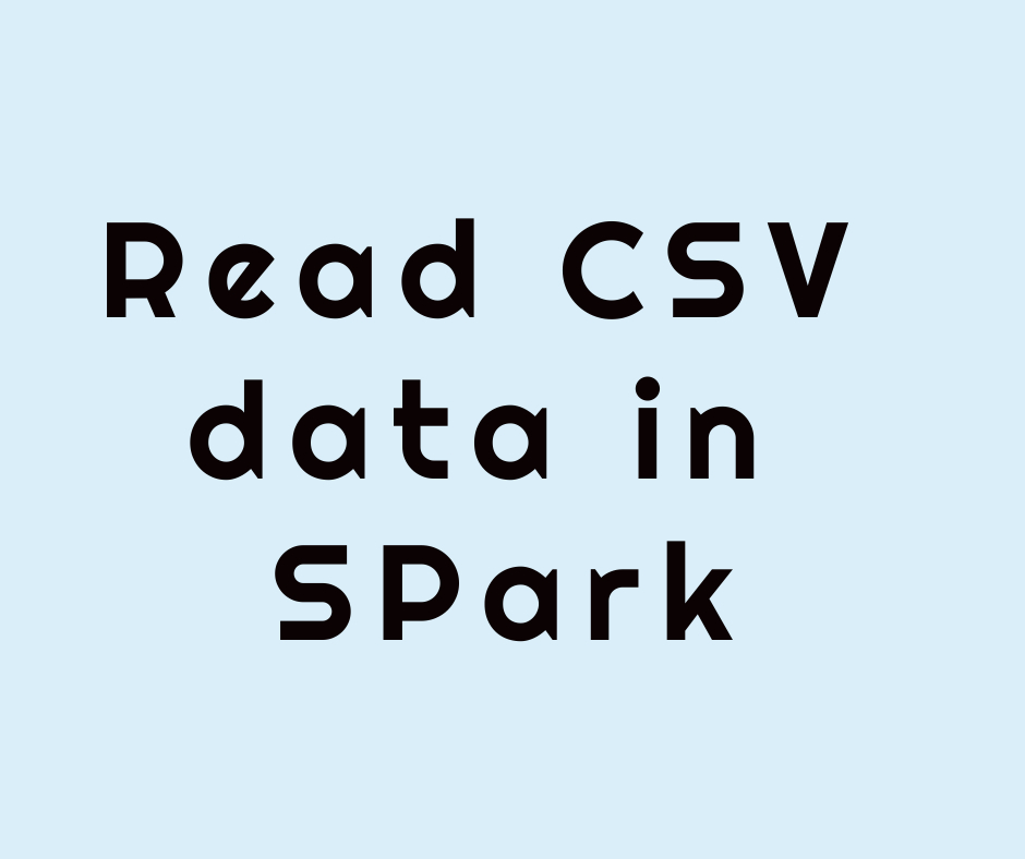 read csv data in spark