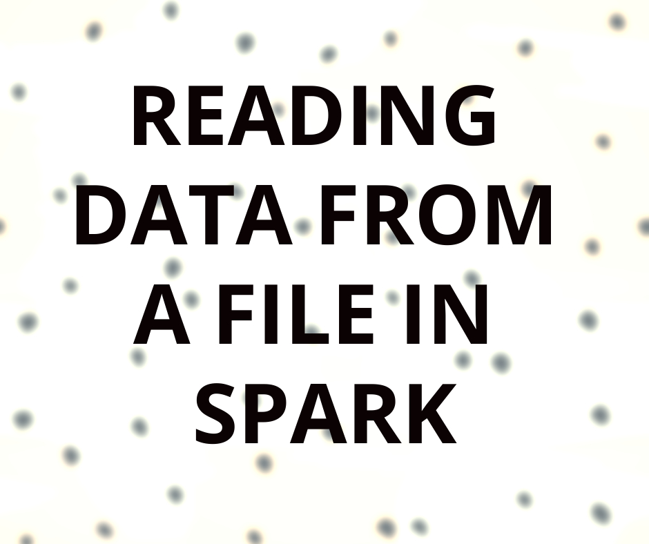 Reading data from a file in Spark